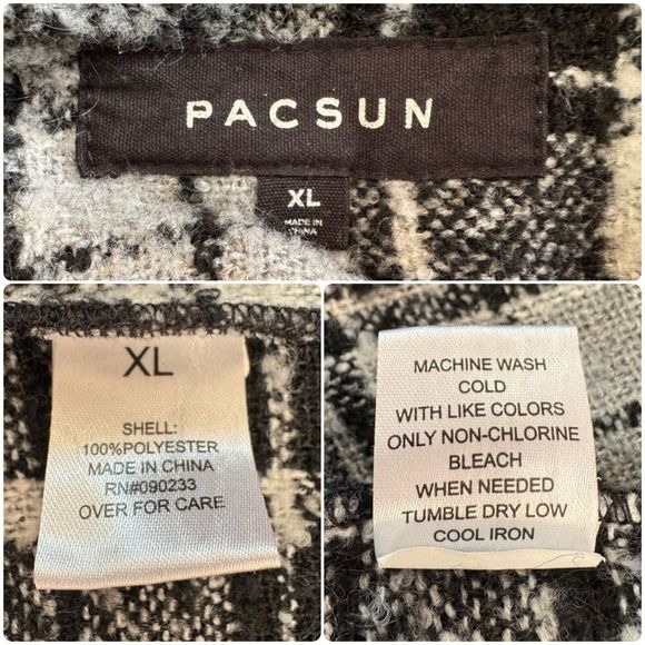 Just A Country Girl In Love With BLAKE SHELTON Plaid Flannel Upcycled Shacket XL - Picture 14 of 14
